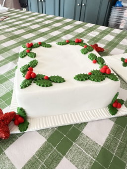 Decorated Fruit cake (1kg) Design 1