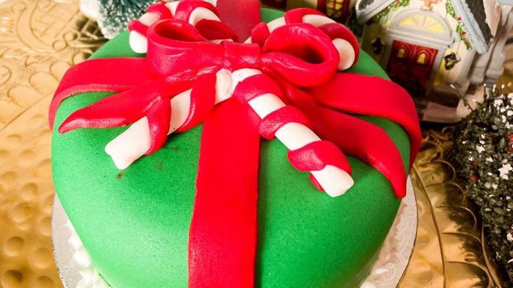 Decorated Fruit cake (1kg) Design 5_0