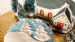 Decorated Fruit cake (500g) Design 6 