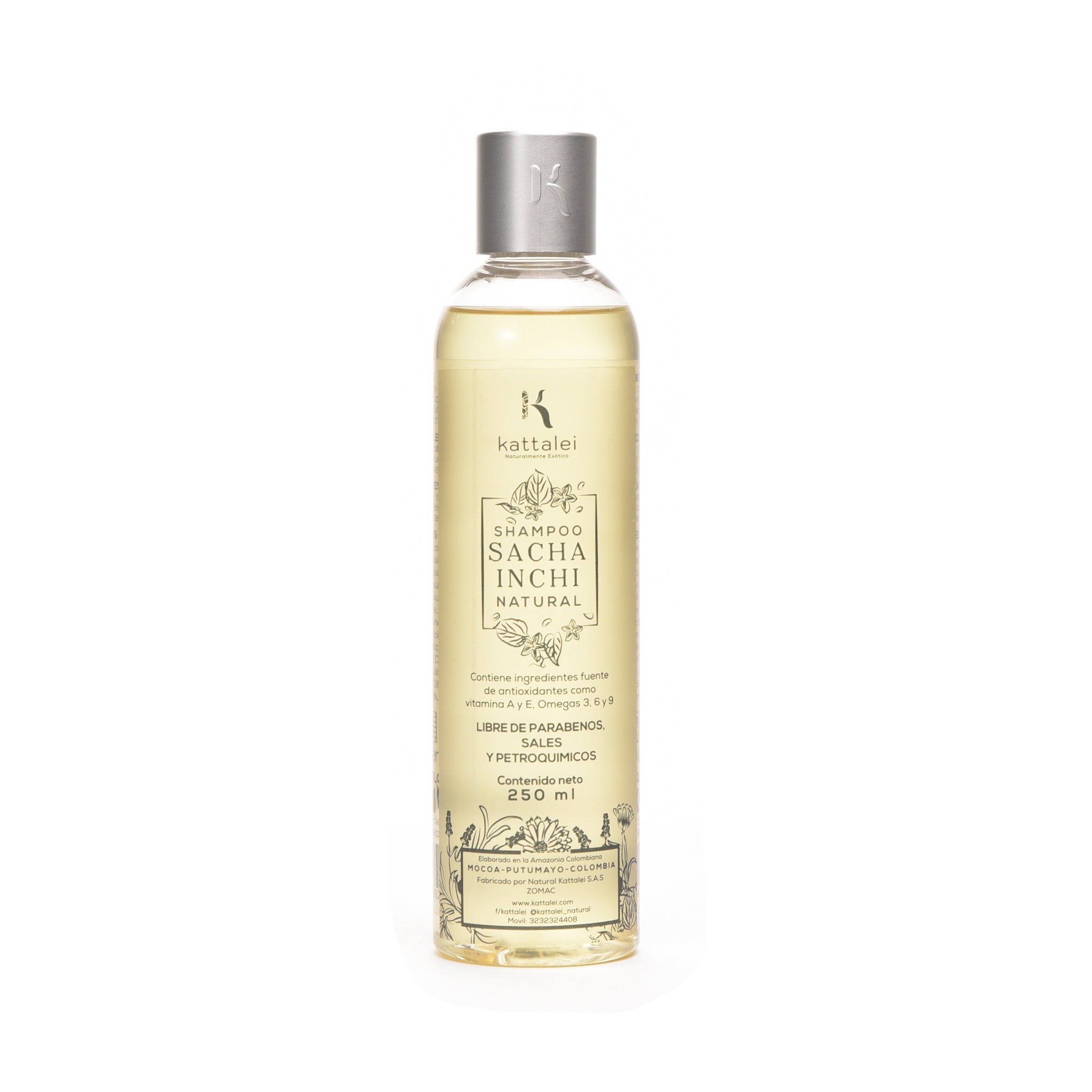 Shampoo Natural De Sacha Inchi_0