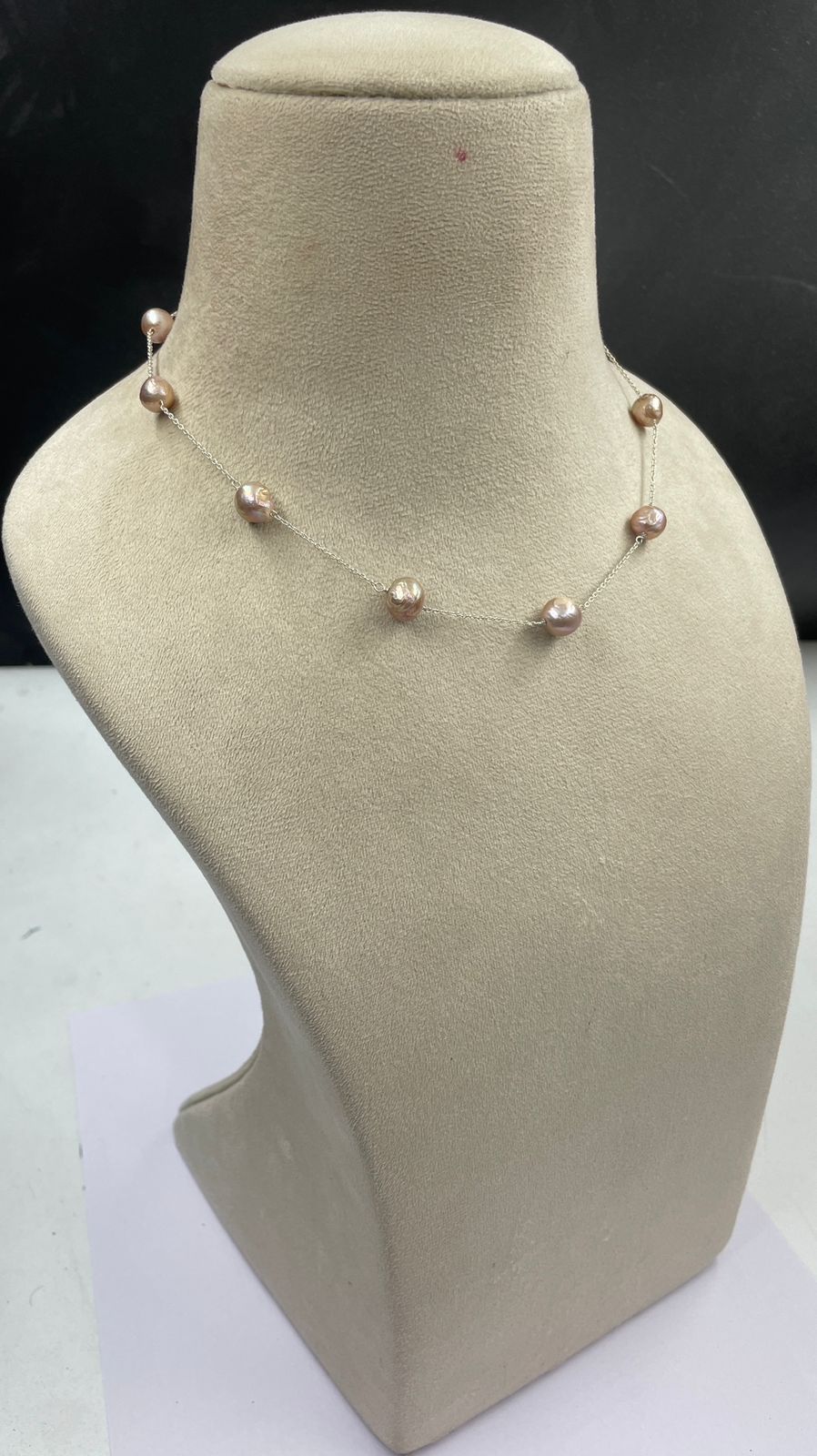 Golden Freshwater Pearl in Sterling Silver (Single)_0