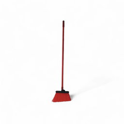 X ESCOBA ABANICO ROJA CALICLEAN 1 PZ