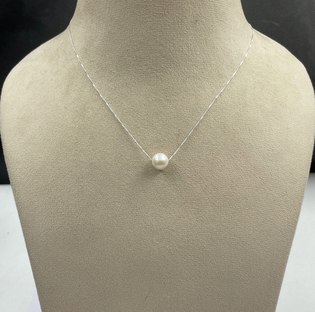 New Freshwater pearl Sterling Silver Pendant