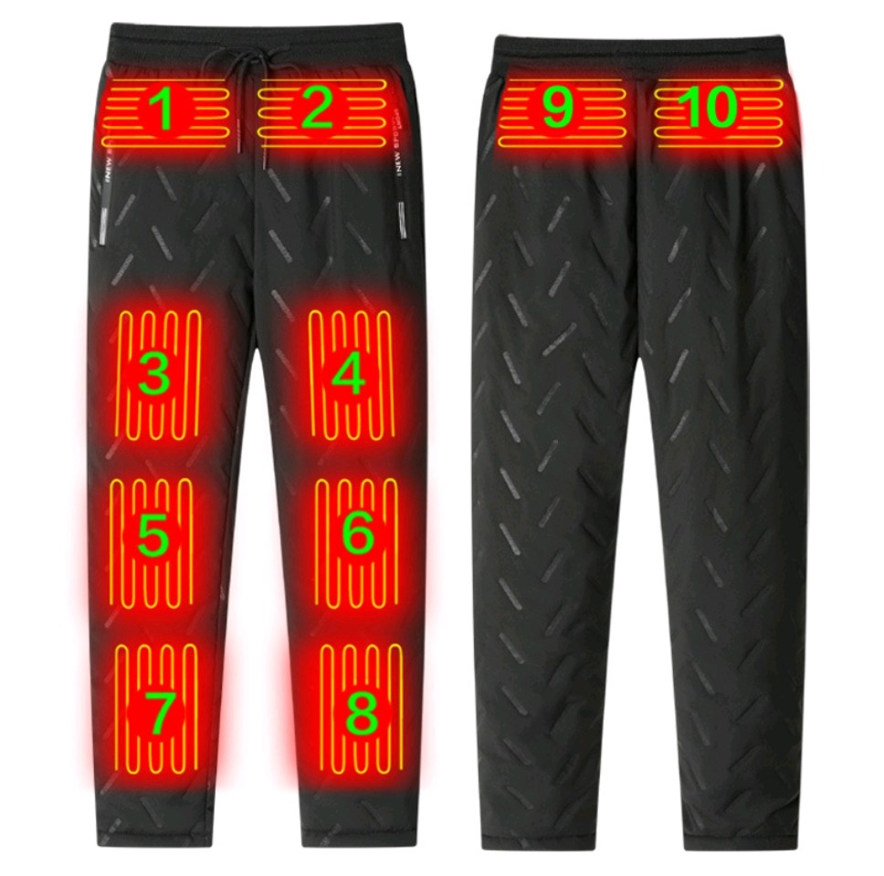 Pantalon Thermique Chauffant à 10 Zones_1