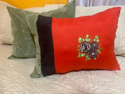 3 set bed cushions-3 different sizes