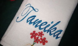 Customized bath towels 