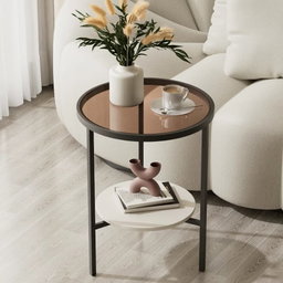 Simple Mobile Corner Table 