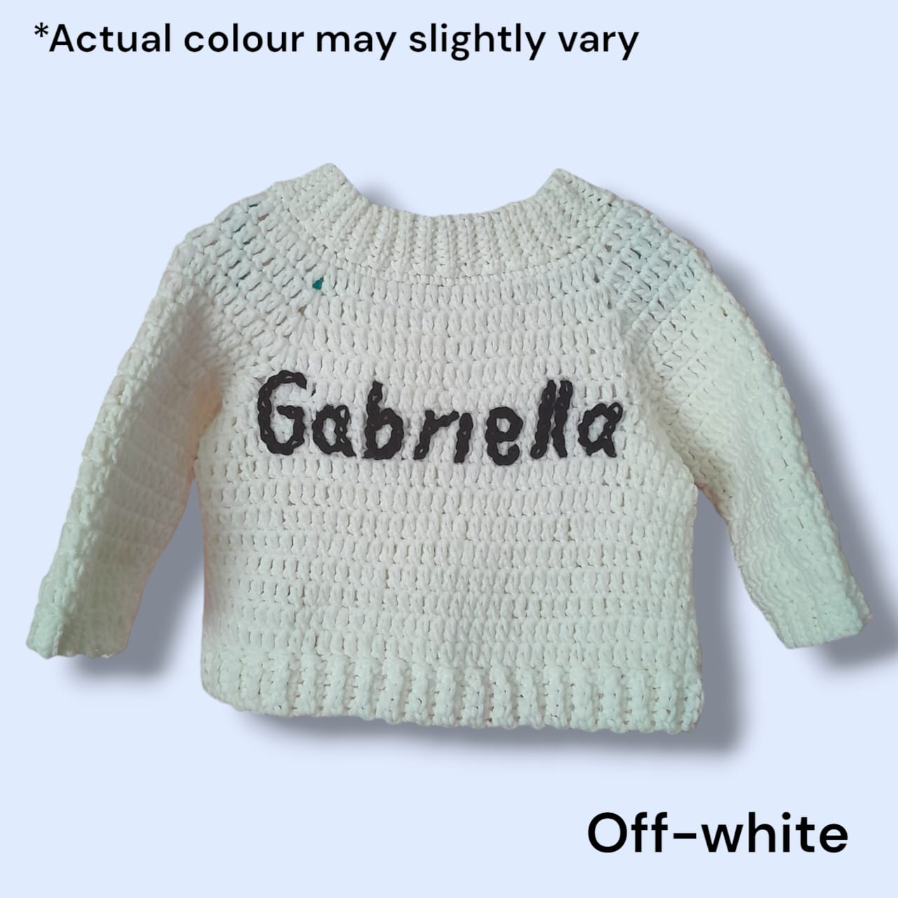 [PREORDER] Customised Name Kids Plain Sweater_0