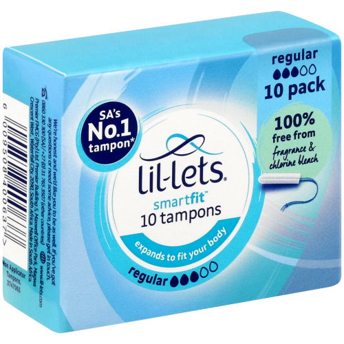 Lil-Lets SmartFit Tampons Regular 10 Pack_1