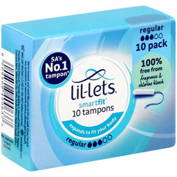 Lil-Lets SmartFit Tampons Regular 10 Pack