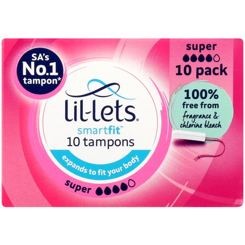 Lil-Lets Tampons Super 10 Tampons