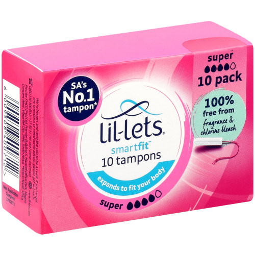 Lil-Lets Tampons Super 10 Tampons_1