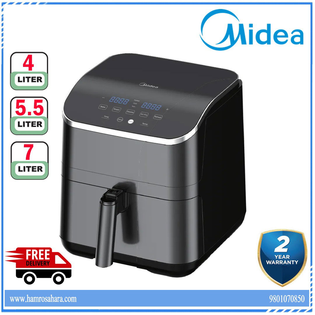 Midea Air Fryers - 3.5L/4L/5.5L/7L