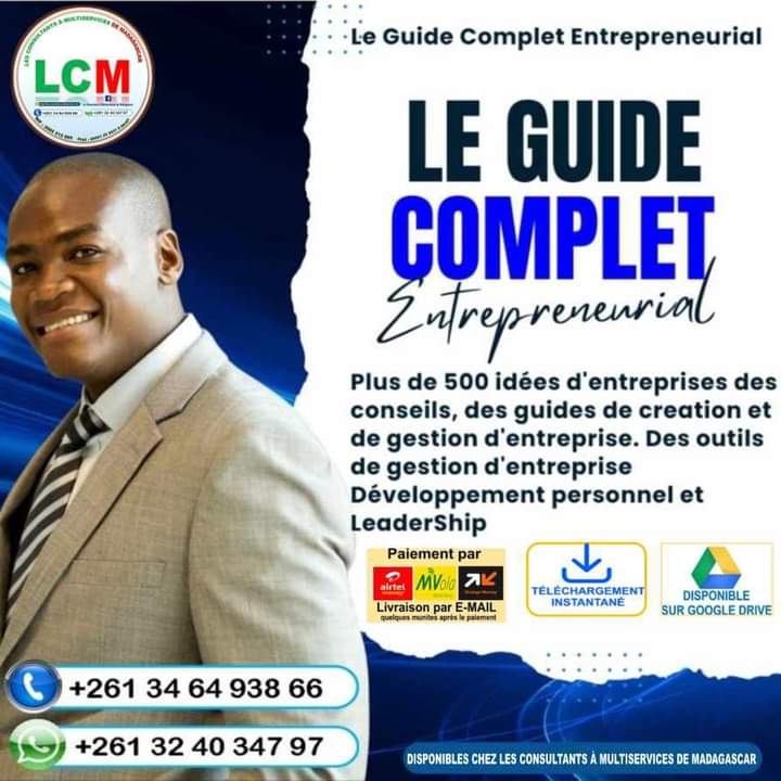 Le Pack Guide complet Entrepreneurial