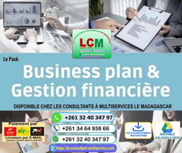 Le Pack Business Plan et Gestion Financière