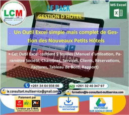Le Pack Gestion d'Hôtel