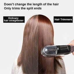 Split Ends Remover Hair Trimmer for Dry Damaged and Brittle,Spec: Gen 2 With Power Light(USB Plug)