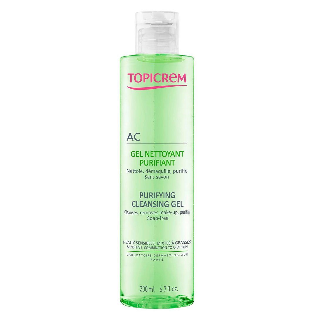 Topicrem ac gel nettoyant 200 ml