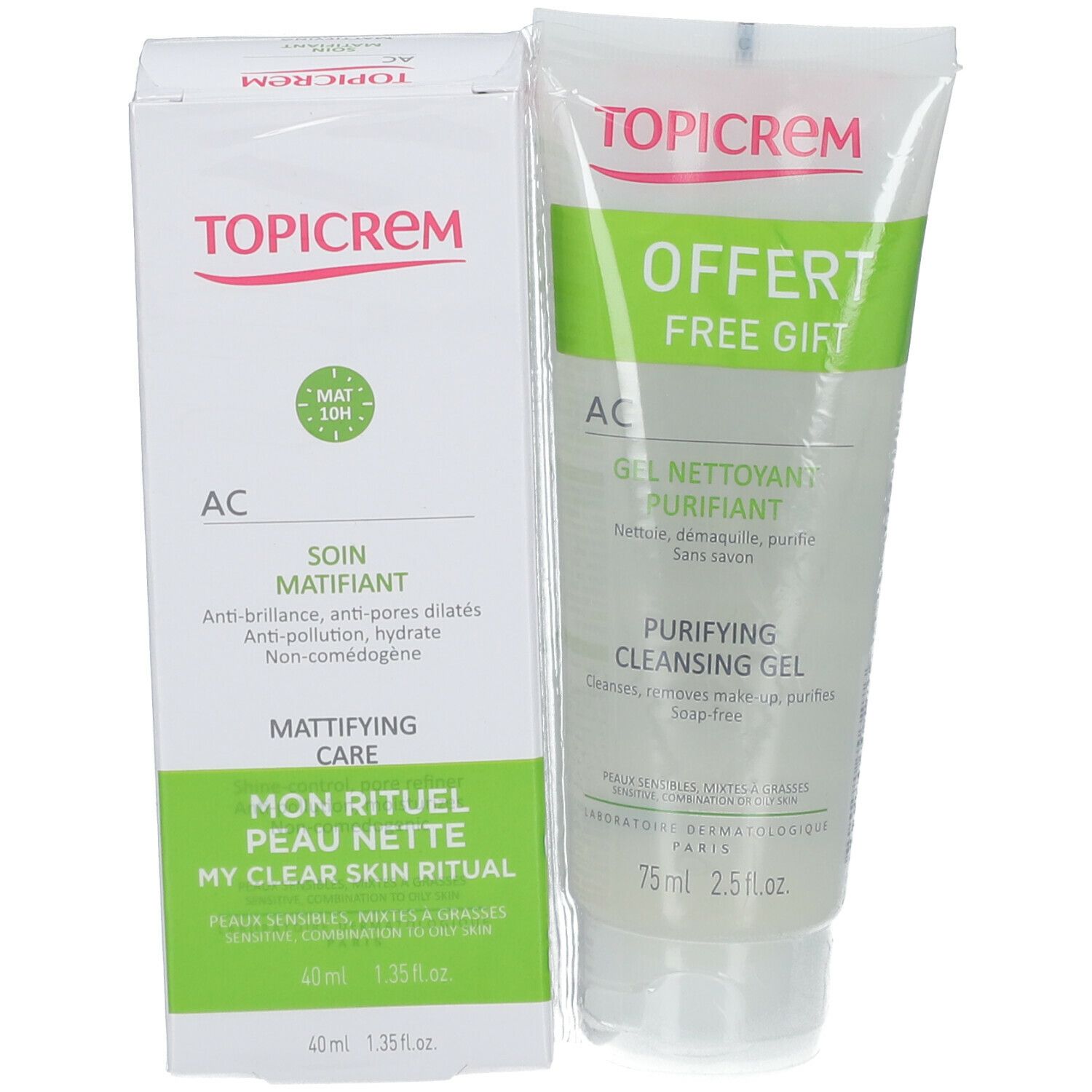 Topicrem ac soin matifiant 40ml_0