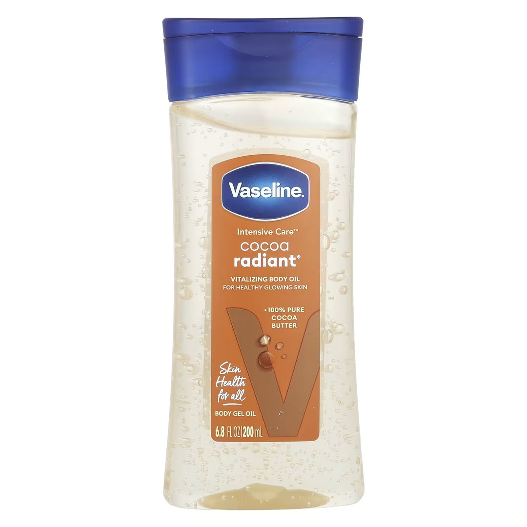 Huile de corps vaseline cocoa radiant