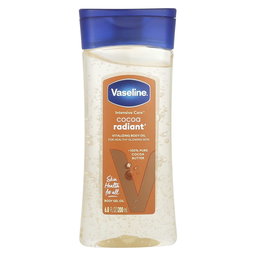 Huile de corps vaseline cocoa radiant