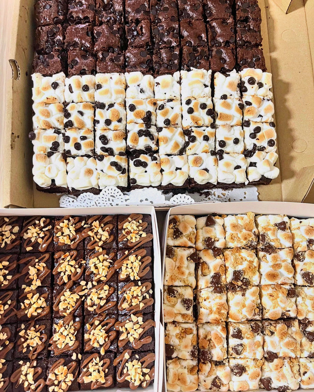 64pcs Brownies 