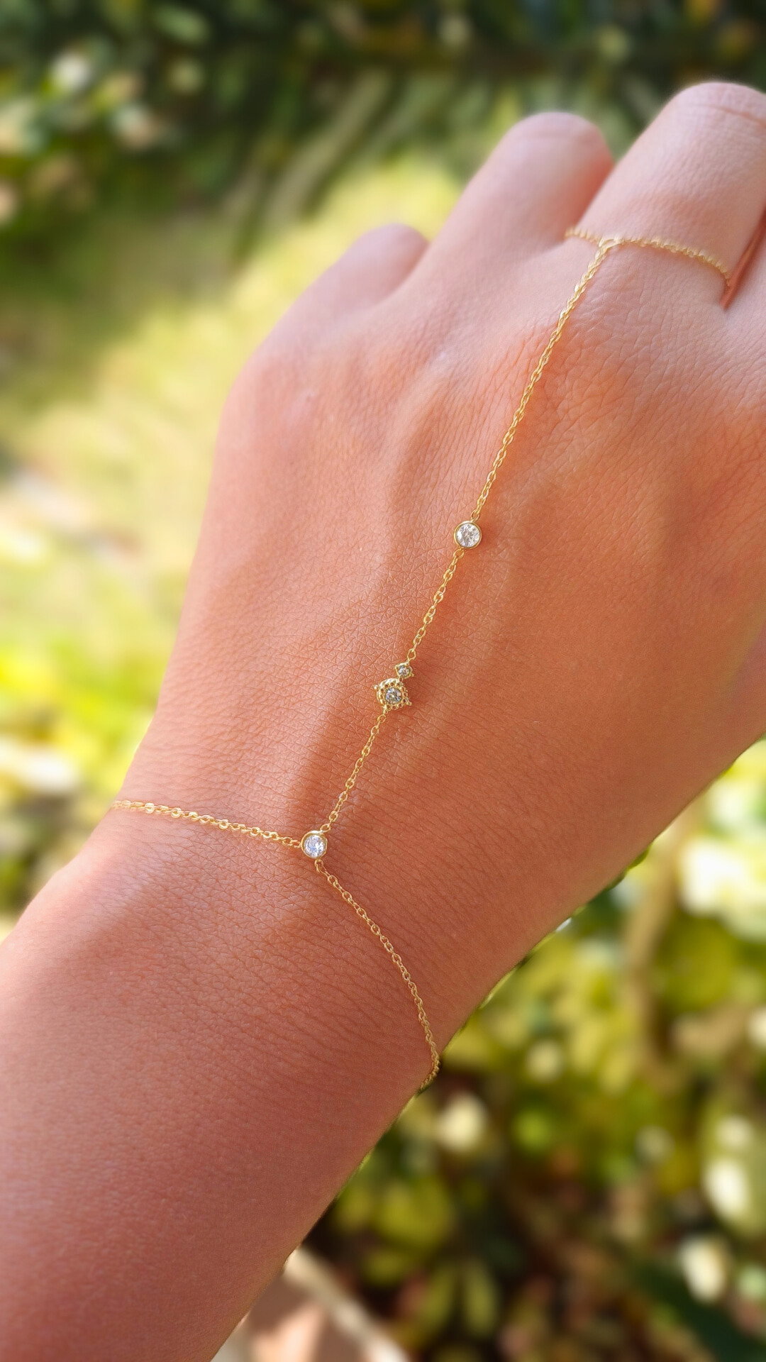 Chain Ring Bracelet