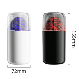 USB Air Humidifier Household Colorful Ambient Lights Large Fog Volume Car Misting Humidifier(White)
