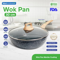 GRANITE WOK PAN 30CM 