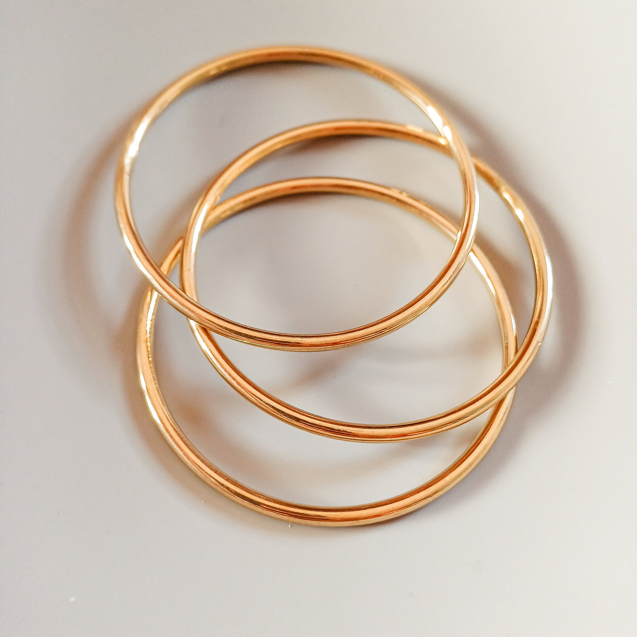 Gold/ Silver Bangles (Set of 3 Bangles)_2
