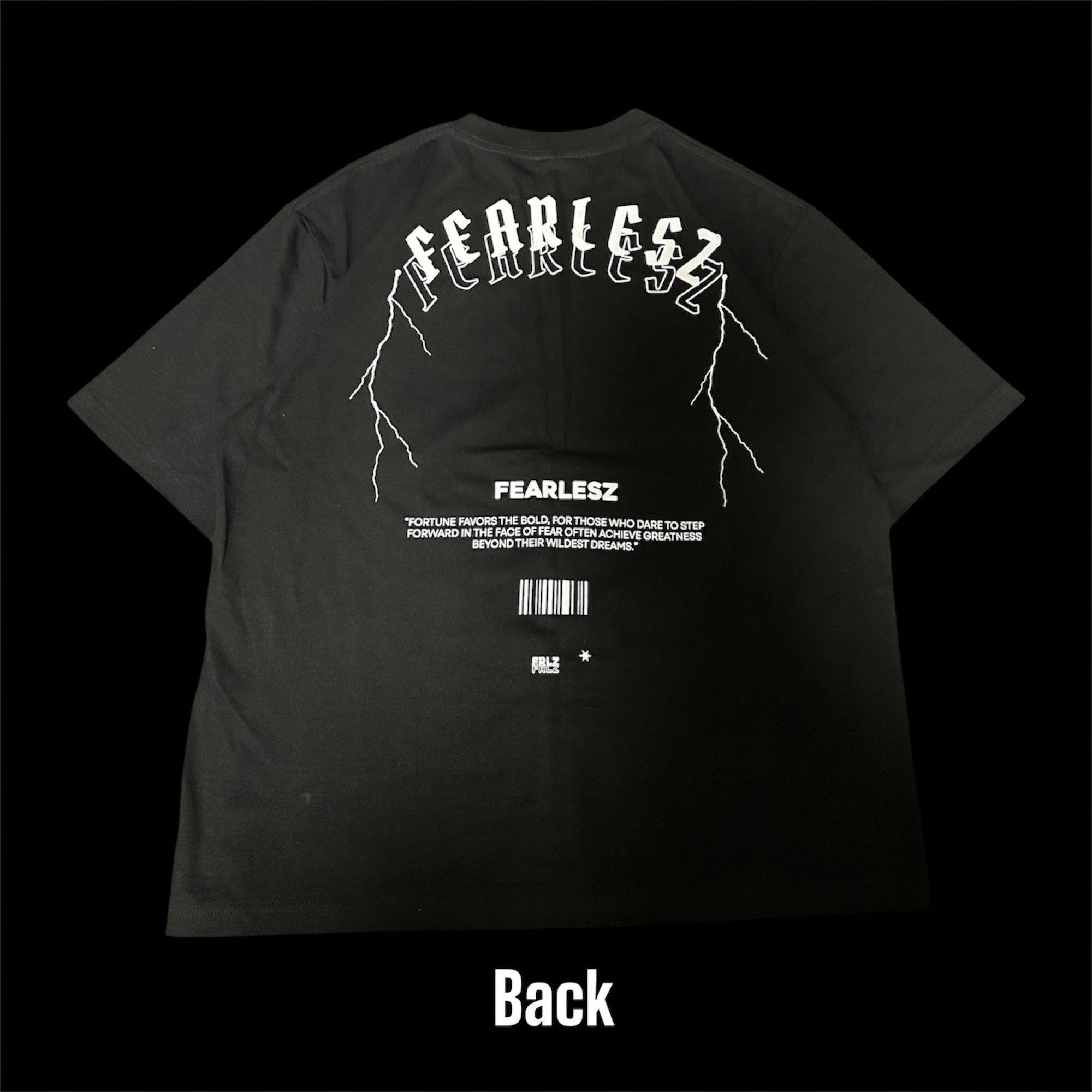 Oversized black tee _1