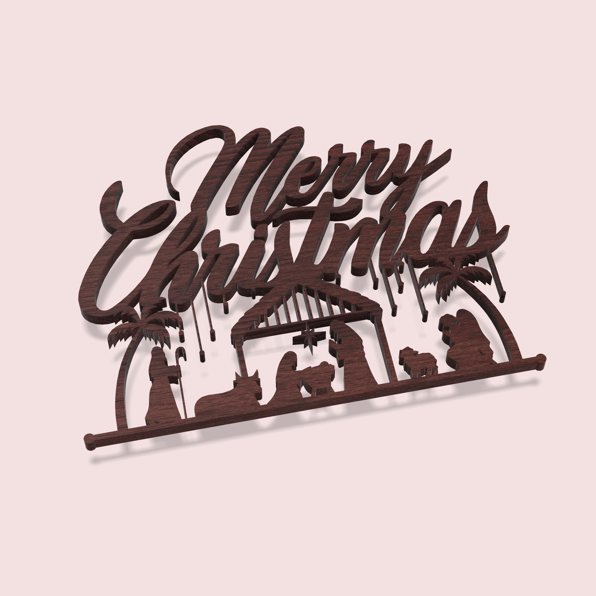 Merry Christmas Nativity Scene_0