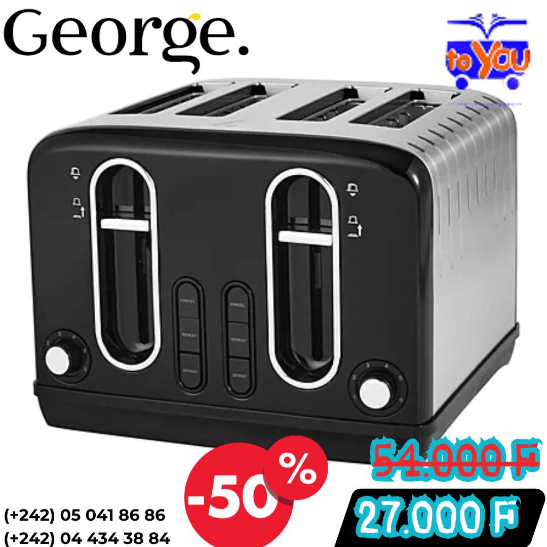 Grille-pain 4 tranche