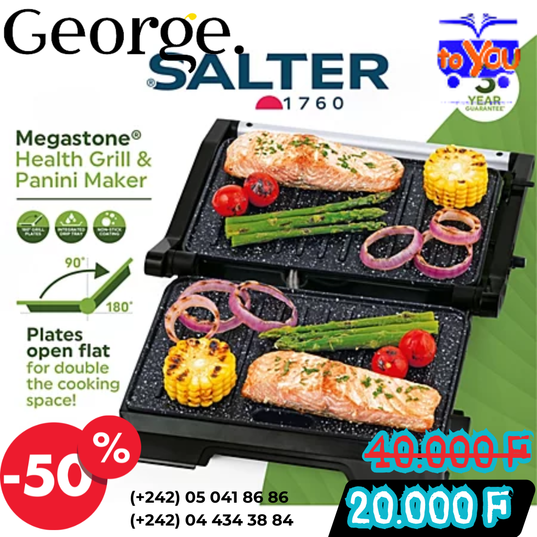 Grill santé antiadhésif
