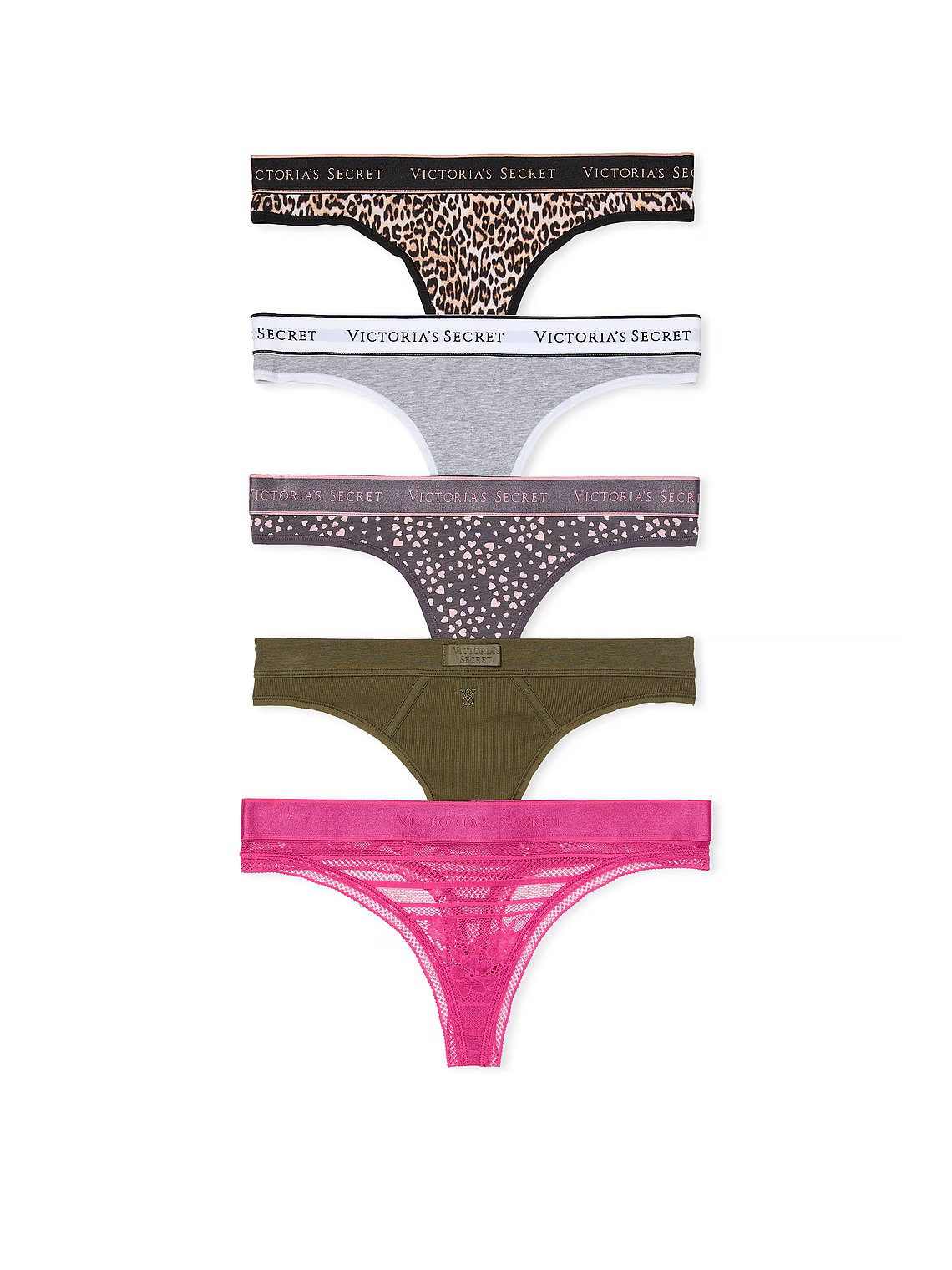 5-Pack Mixed Thong Panties_1