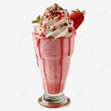 Strawberry milkshake 