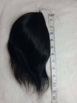 Front lace hair system (Swiss net)