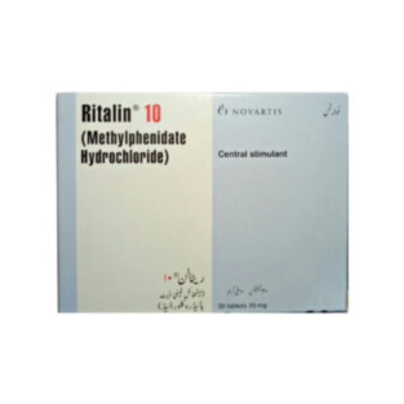 Ritalin 10mg 30 tablets