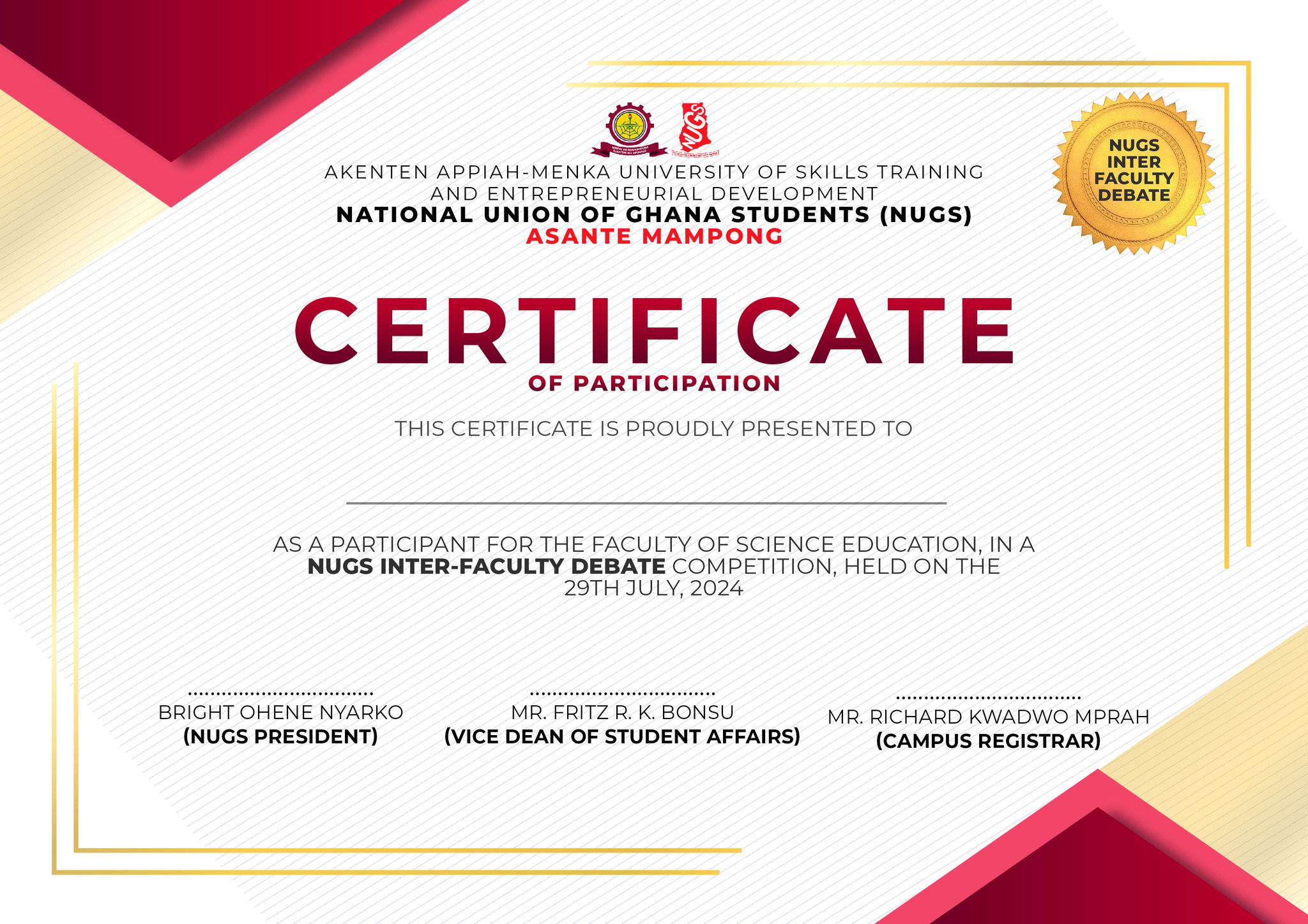 Certificate and Citation design _0