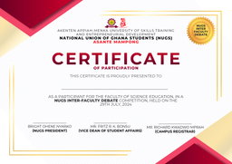 Certificate and Citation design 