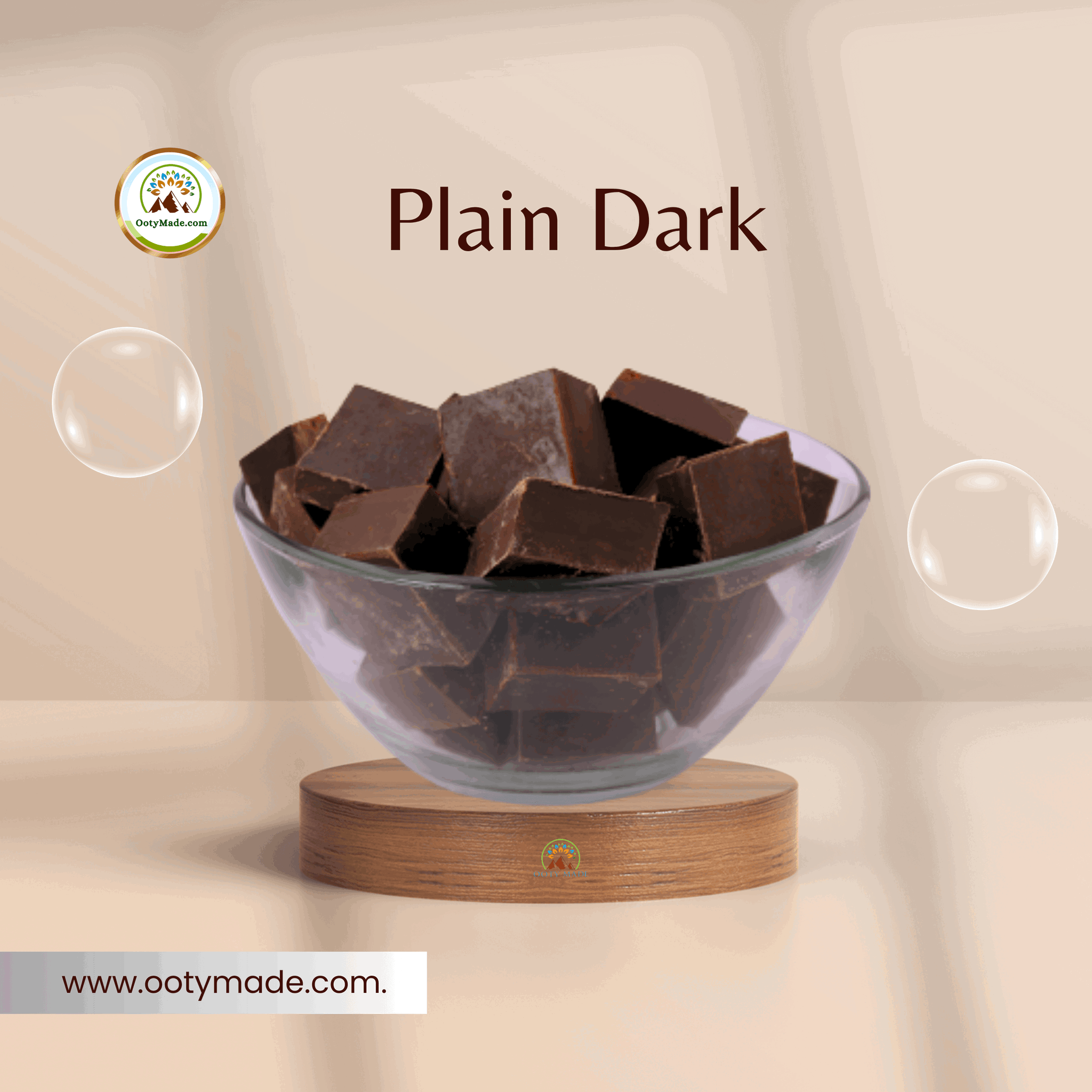 Plain Dark Ooty Homemade Chocolate_0