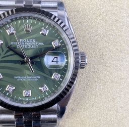 Super Clone Datejust 36 Diamon Palm Dial