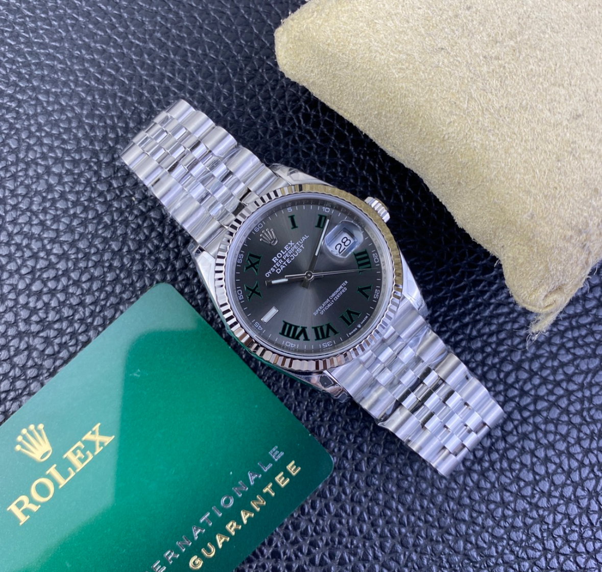 Super Clone Datejust 36 Wimbledon Dial_8
