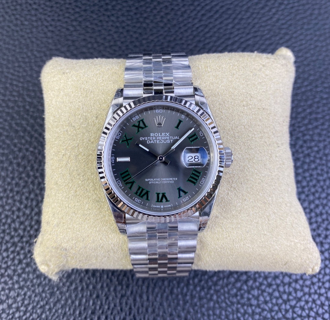 Super Clone Datejust 36 Wimbledon Dial
