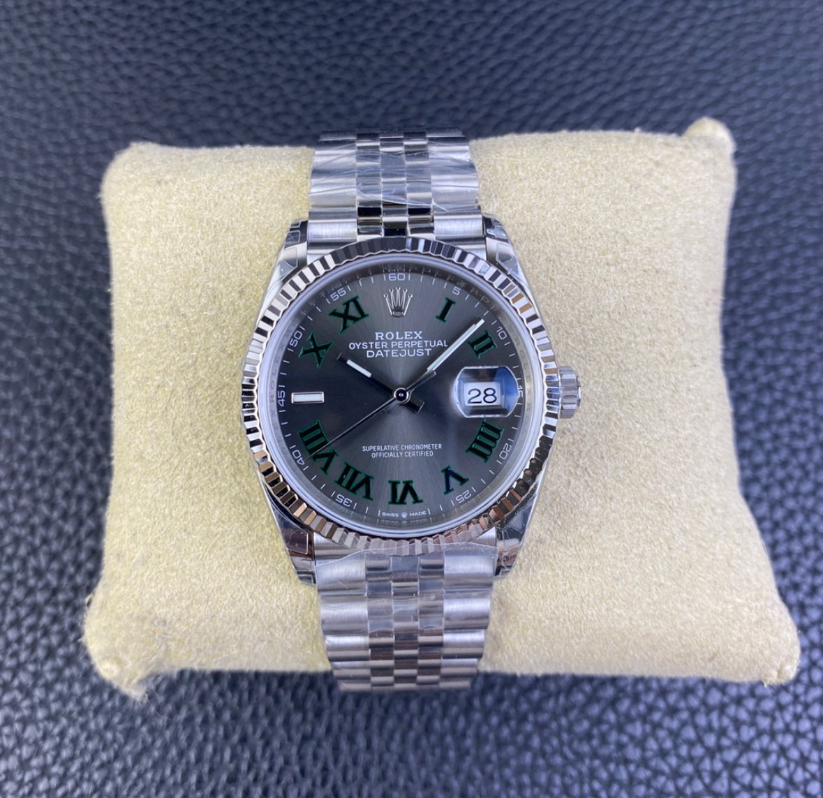 Super Clone Datejust 36 Wimbledon Dial_0