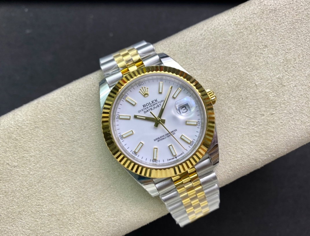 Super Clone Datejust 41 126333 Steel and Yellow Gold Rolesor_4