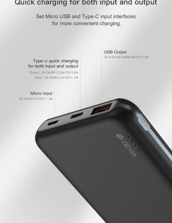 Fast charge 20000mah kintone power bank_0