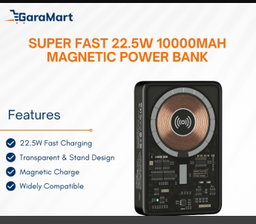 SUPER FAST CHARGE 20W 5000MAH MAGNETIC POWER BANK 