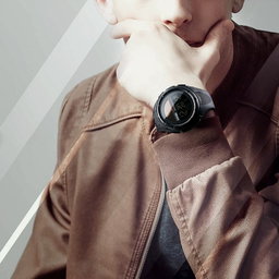  Fashion Solar Power Outdoor Sports Watch Multifunctional 50m Waterproof Men Digital Watch(Black)