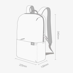 Original Xiaomi 10L Travel Camping Backpack Bag Colorful Leisure Sports Chest Pack Bags Unisex Dark Blue
